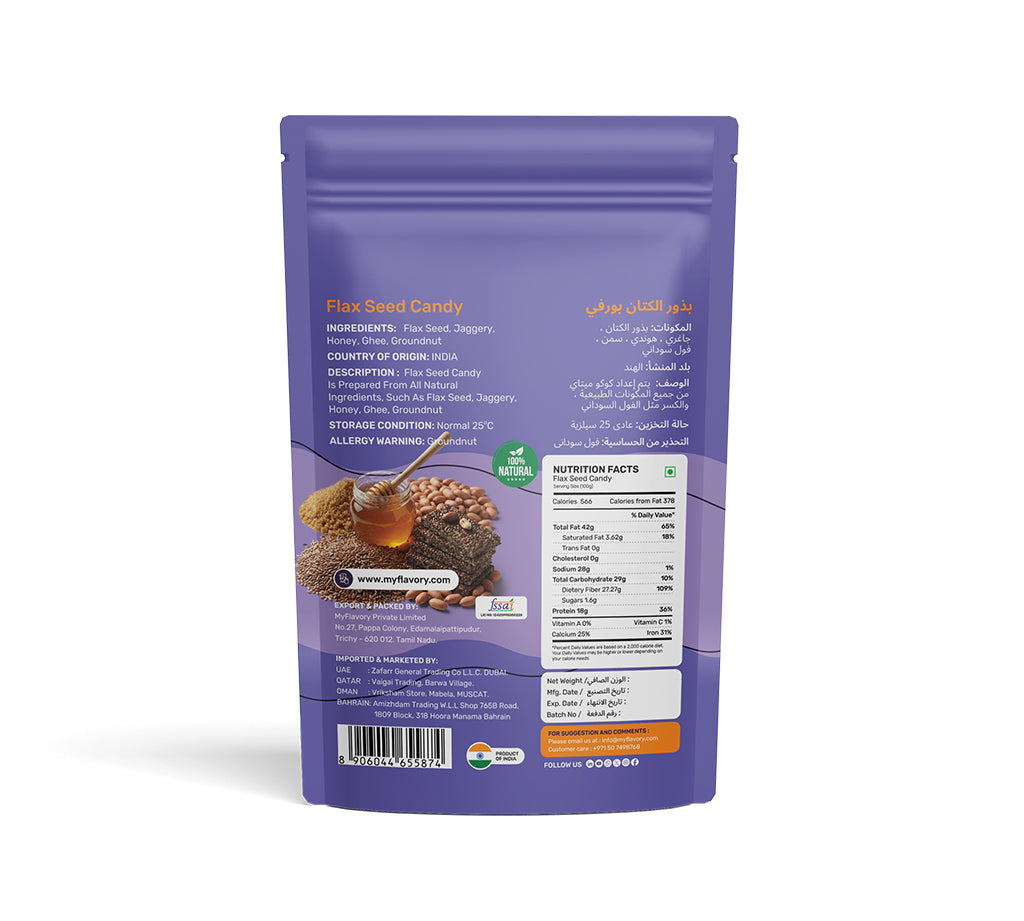 Flax Seed Candy